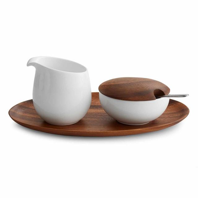 Nambe 'The Skye Collection' Bone China Sugar & Creamer Set