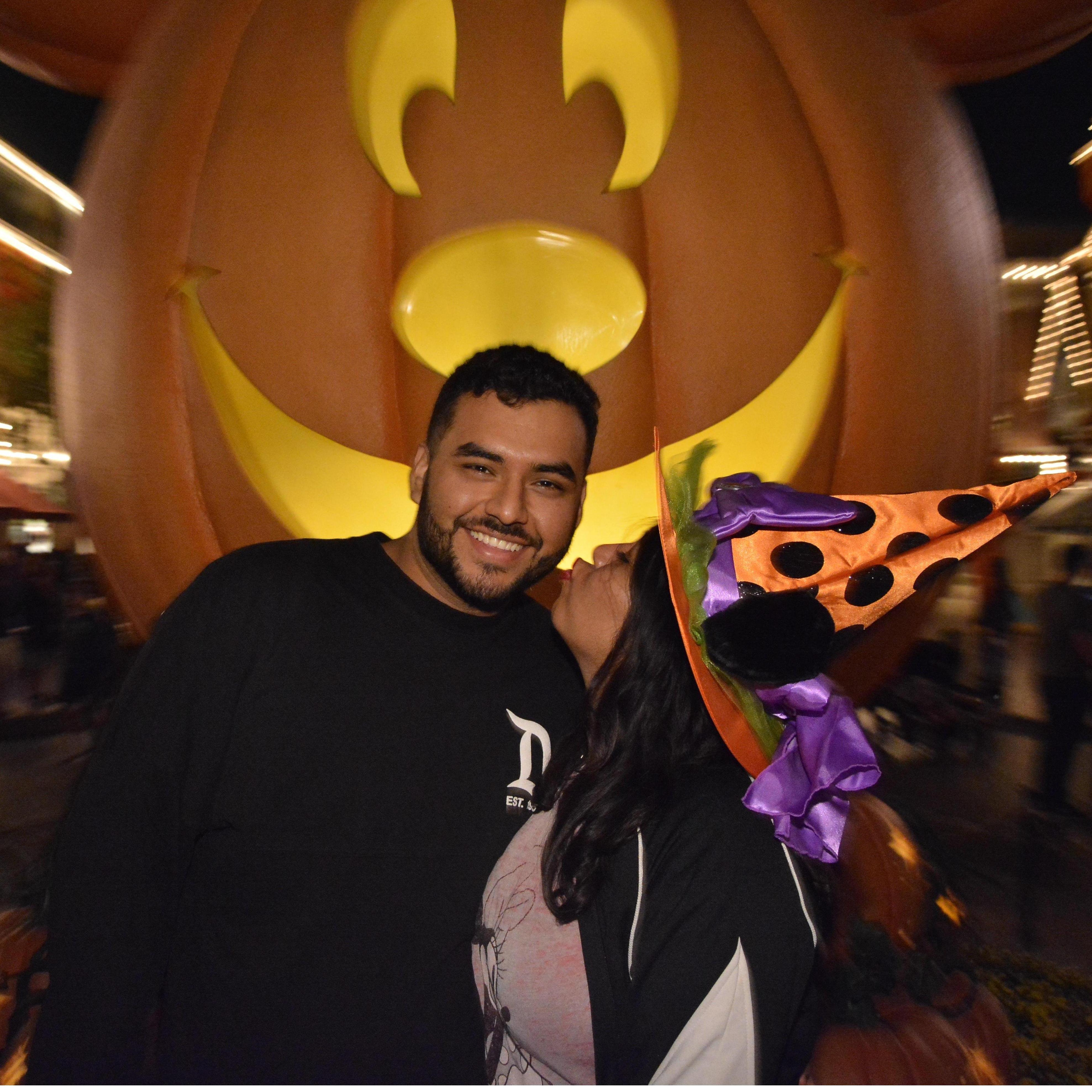 We love Halloween in this house (we=Michelle)