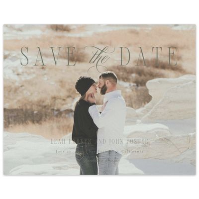 Dark Sage, Green Wedding Digital Save the Date - Dermot Photo