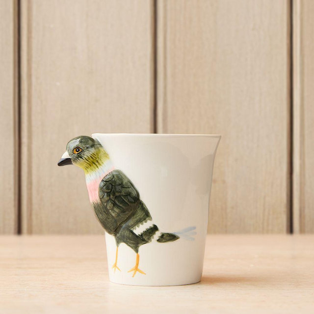 Emma Chamberlain Mug, Pigeon