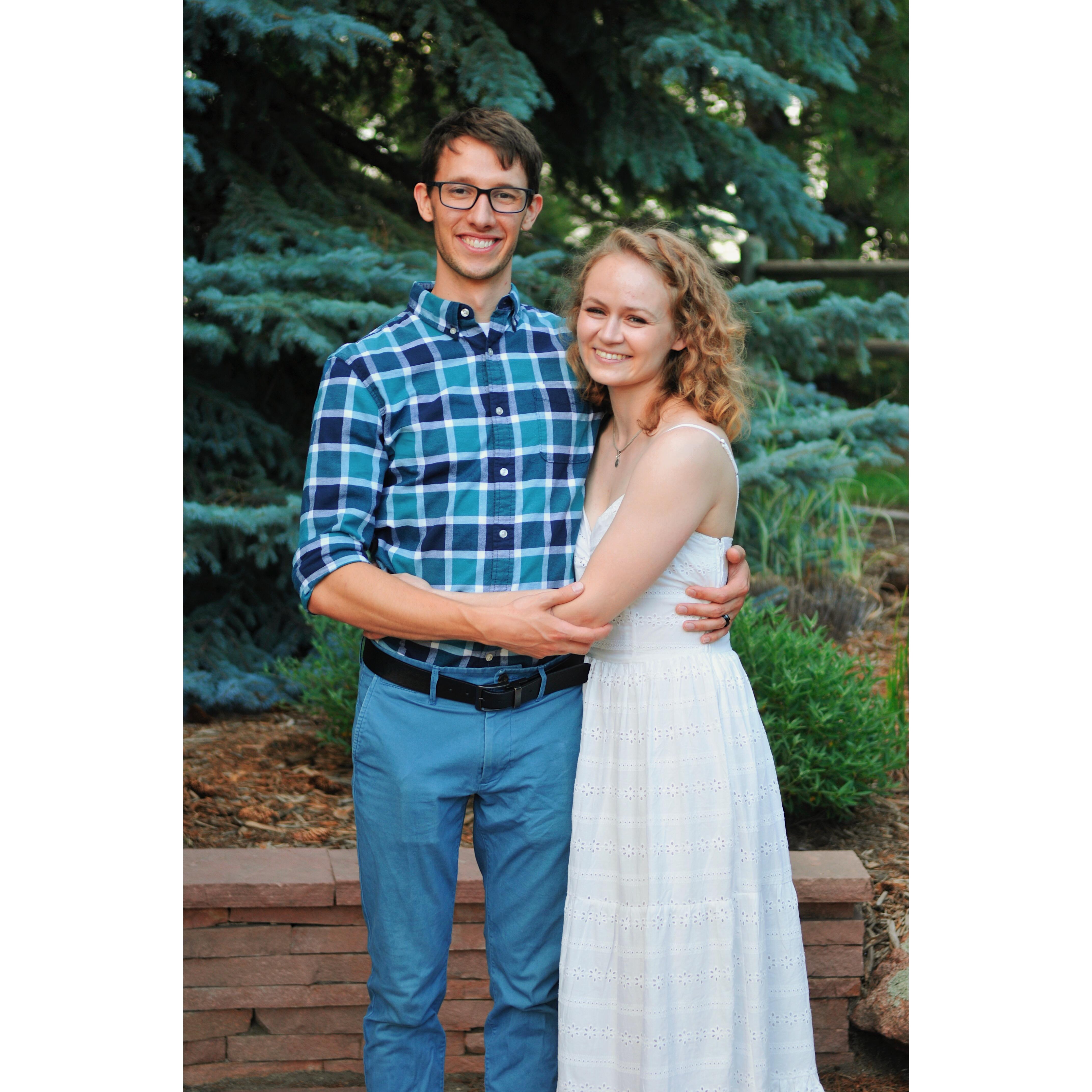 Married July 9th, 2020.
PC @haileybergstromphotography.