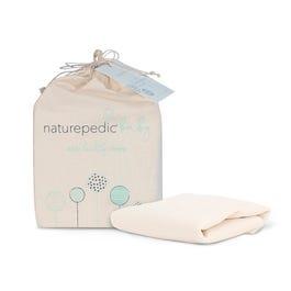 Organic, Breathable, Waterproof Crib Mattress Cover by Naturepedic