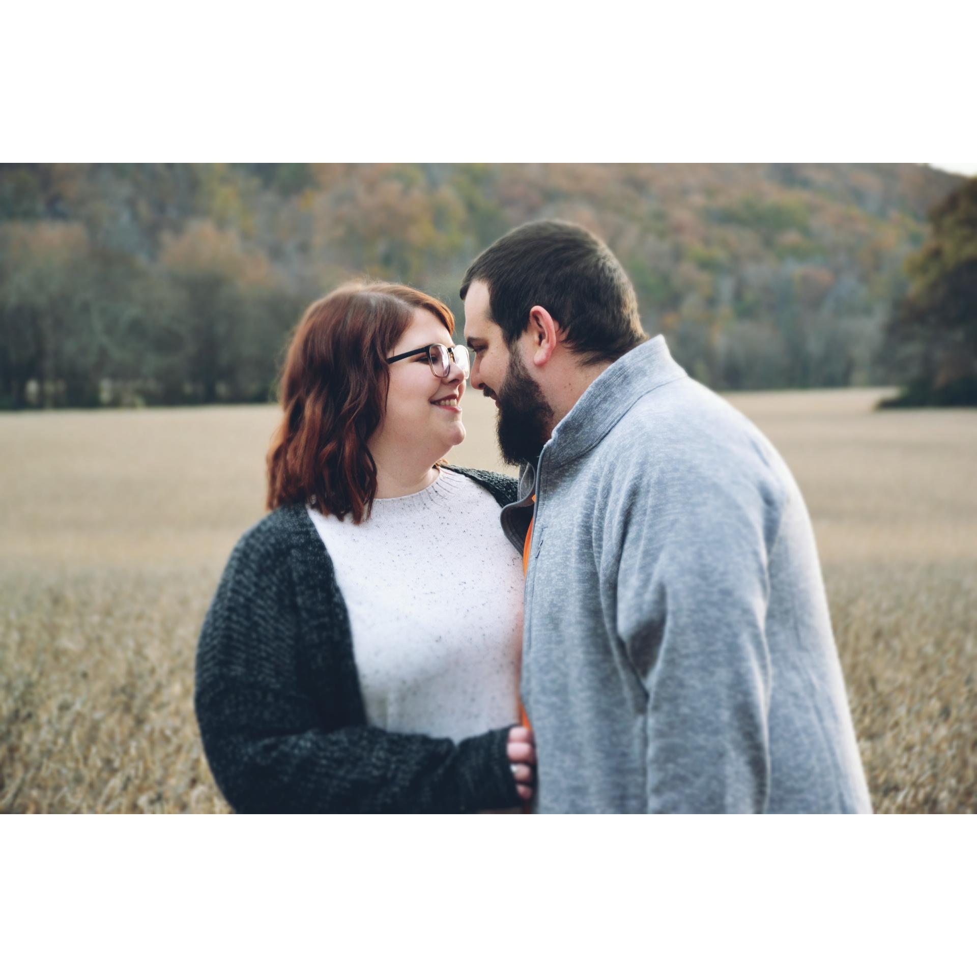 Engagement photo day 11/14/19
