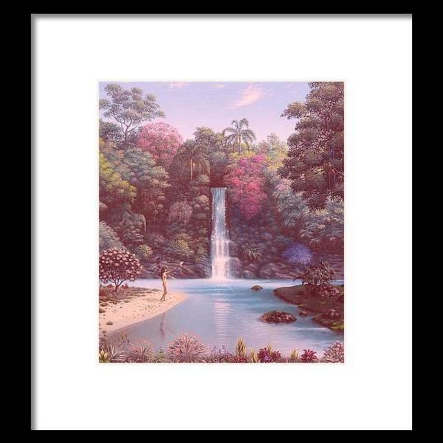 The Meeting - Tuco Amalfi Framed Print