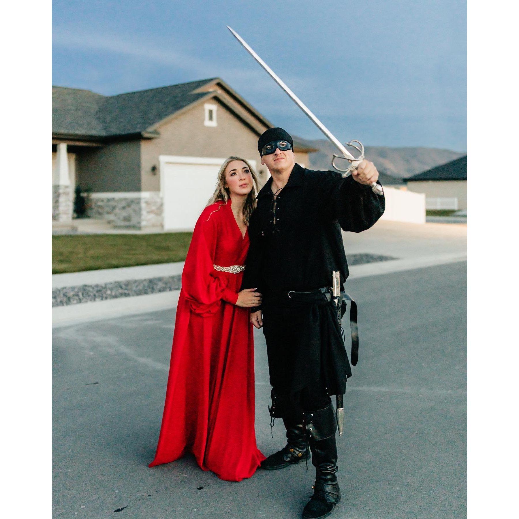 Halloween 2022 - Buttercup and Westley