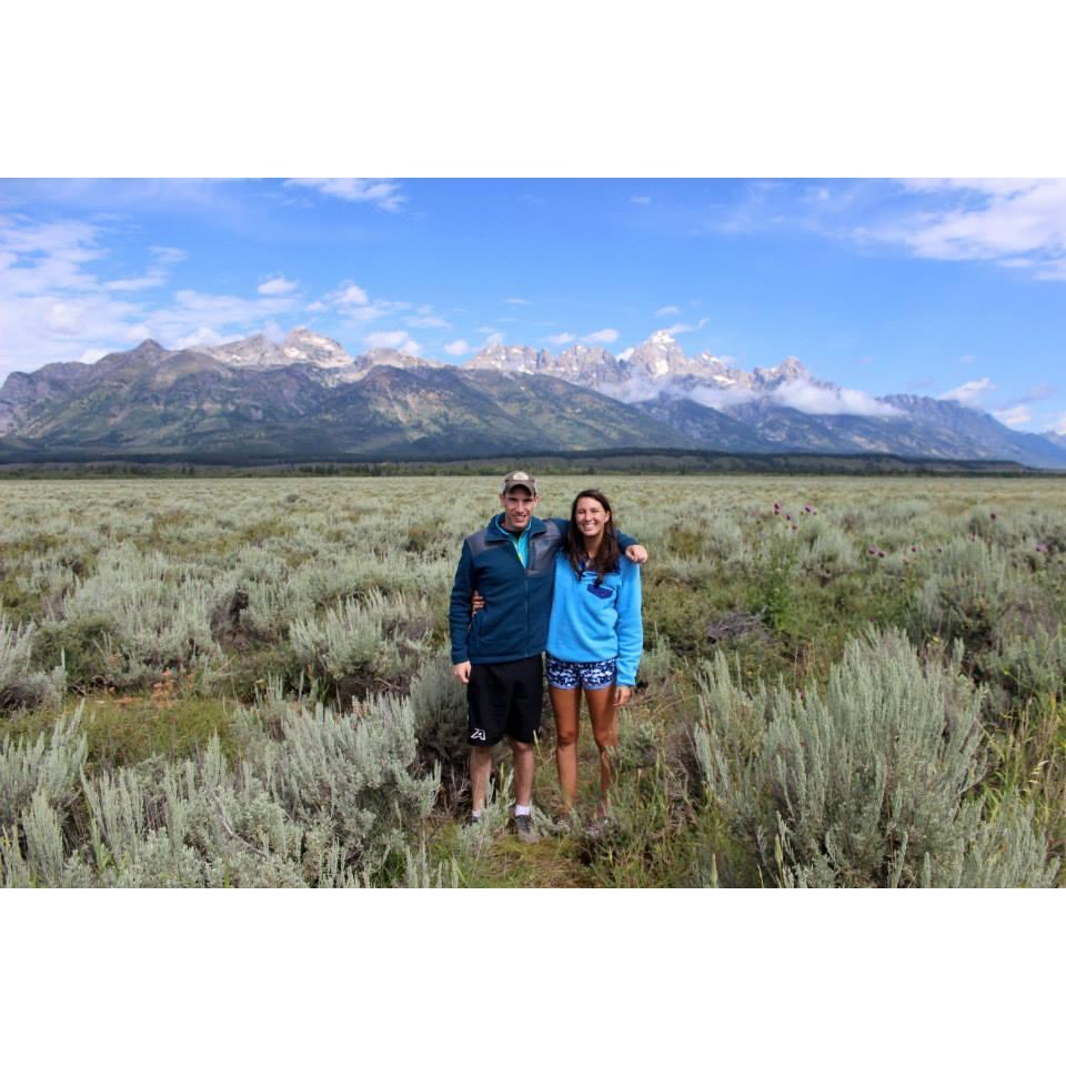 Stoked about the Grand Tetons in Jackson Hole, WY