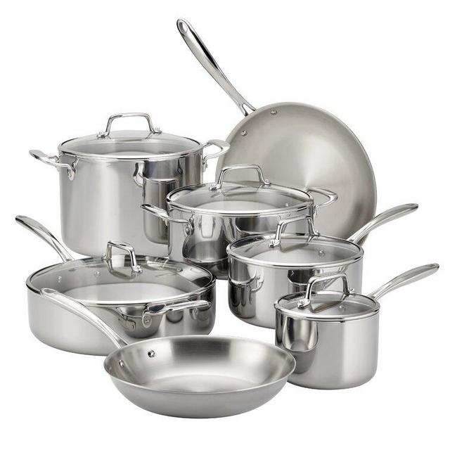 Tramontina 12 Piece Stainless Steel Cookware Set