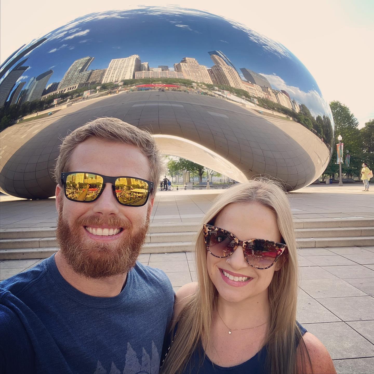 Wynand surprised Georgia Hart with a trip to Chicago for her 30th birthday!