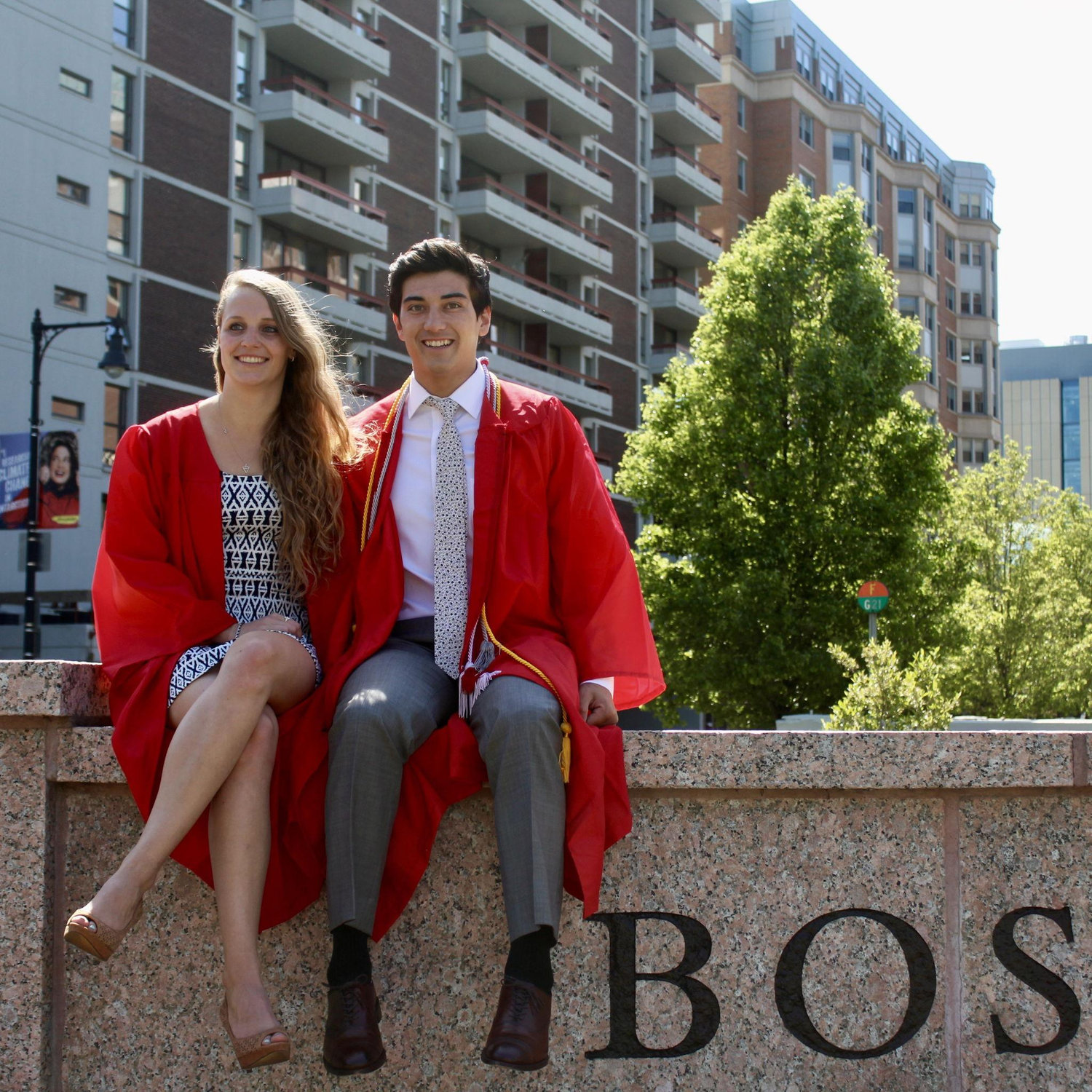 Boston University graduation, 2017