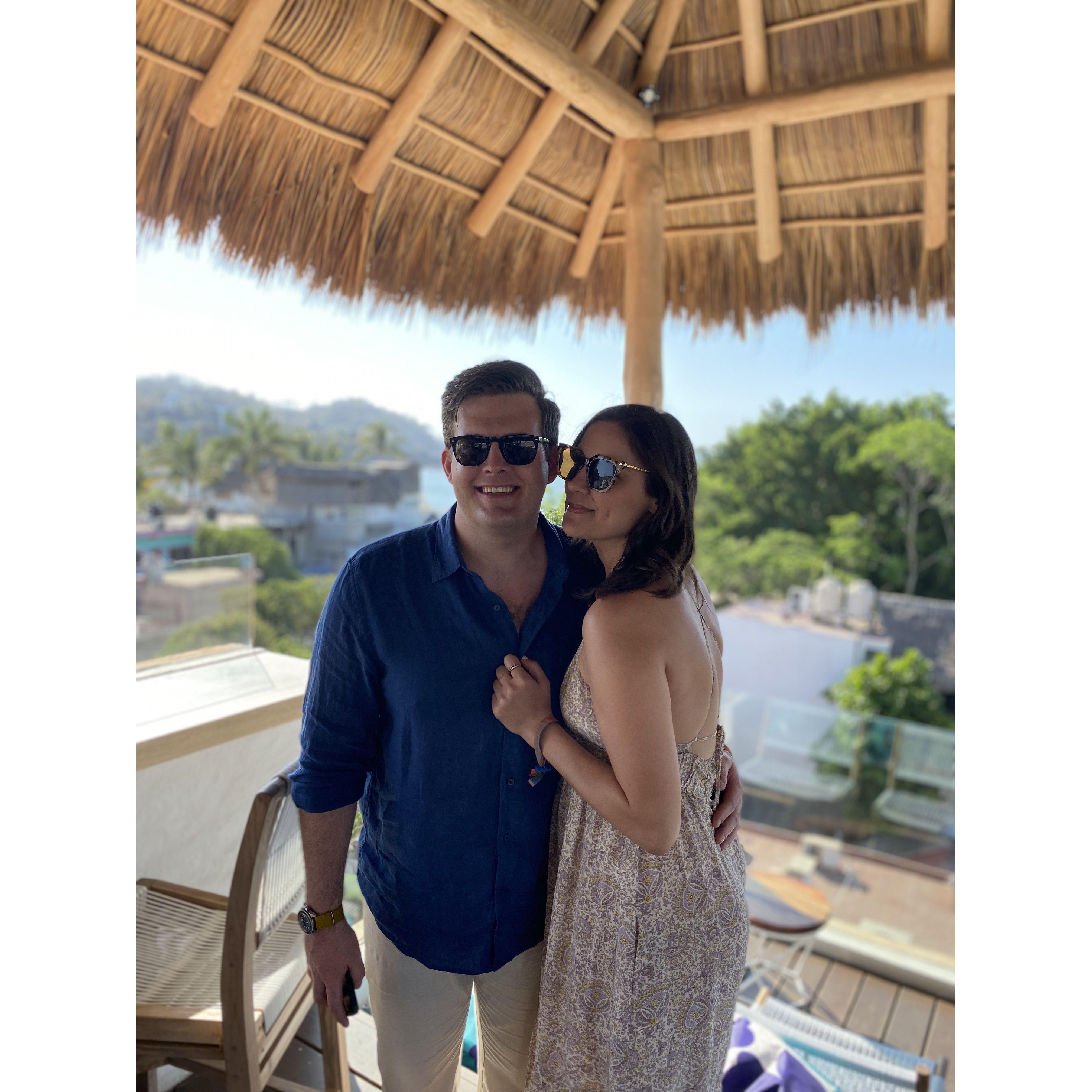 Dressed up in Sayulita, Mexico