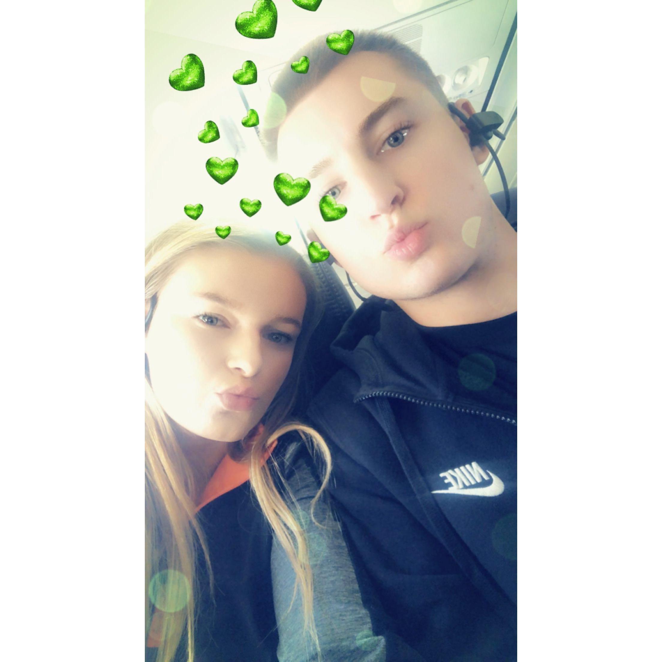 Our first plane ride together. We were headed to Mississippi for Spring Break 2019.