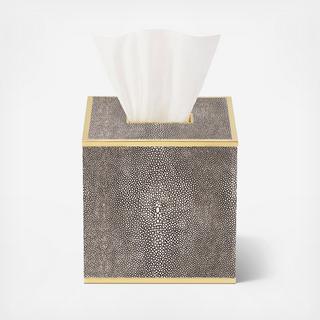 Classic Shagreen Tissue Box Cover
