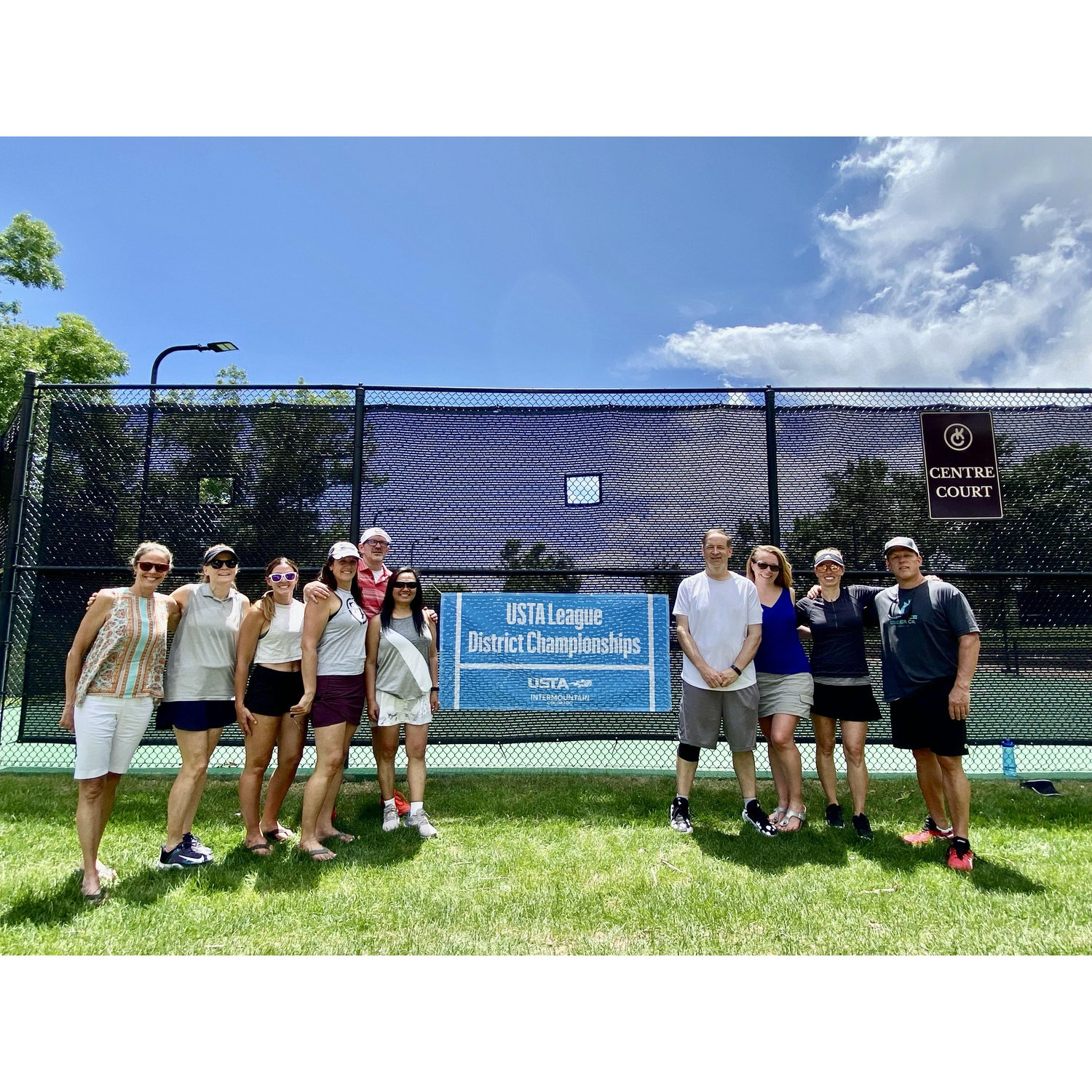 USTA League - Tennis Mixed Doubles Division Champion