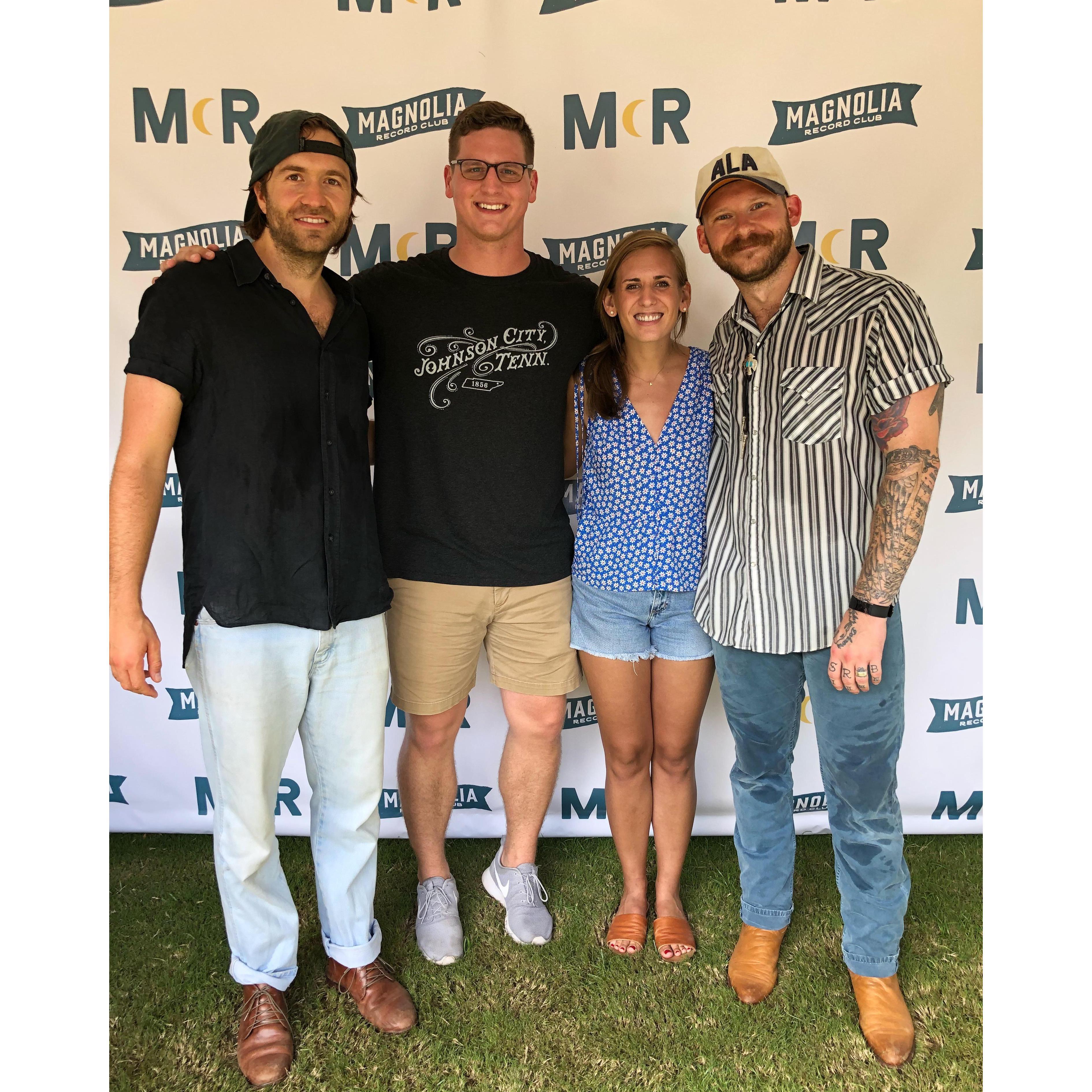 We asked our favorite band to sing at our wedding and they didn't say no!