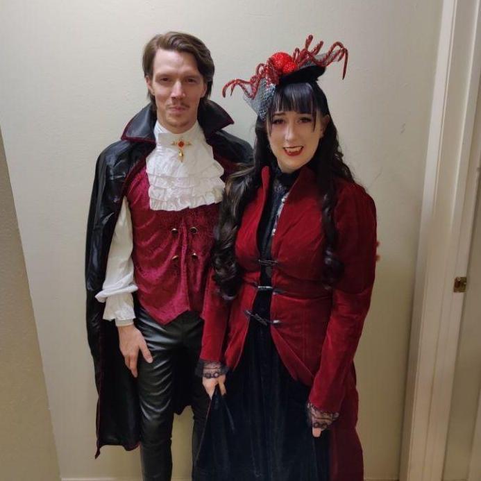 For Halloween in 2022 we dressed up as our favorite characters from What we do in the shadows.