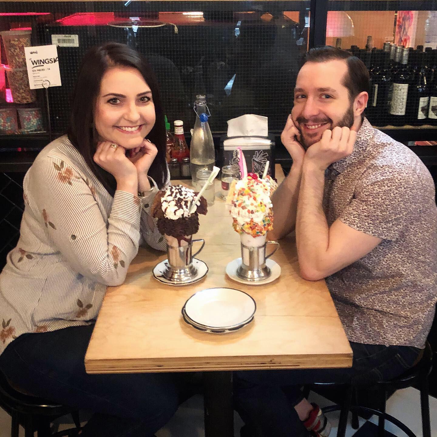 Blacktap in NYC - We sure do love ice cream!