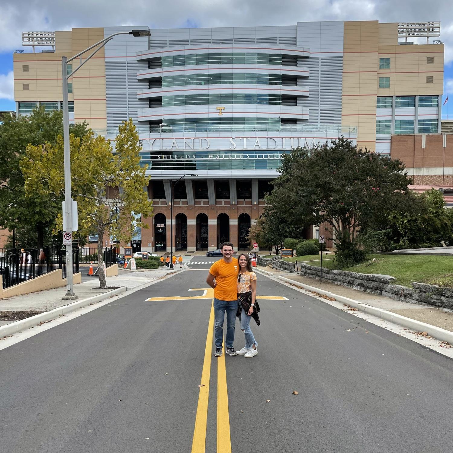 Introducing Ted to SEC football - Go vols!!