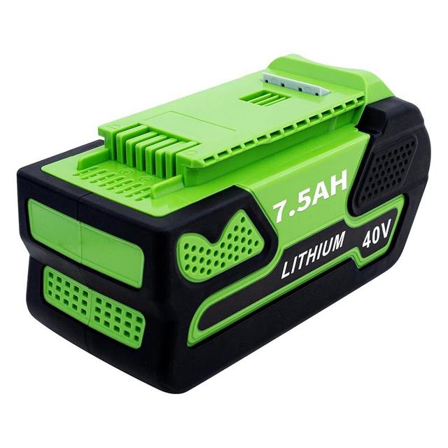Cheerlark 7500mAh 40V Replacement for Greenworks 40Volt Battery G-MAX Lithium ion Compatible with Greenworks Cordless Power Tools 29462 29252 20642(Green)