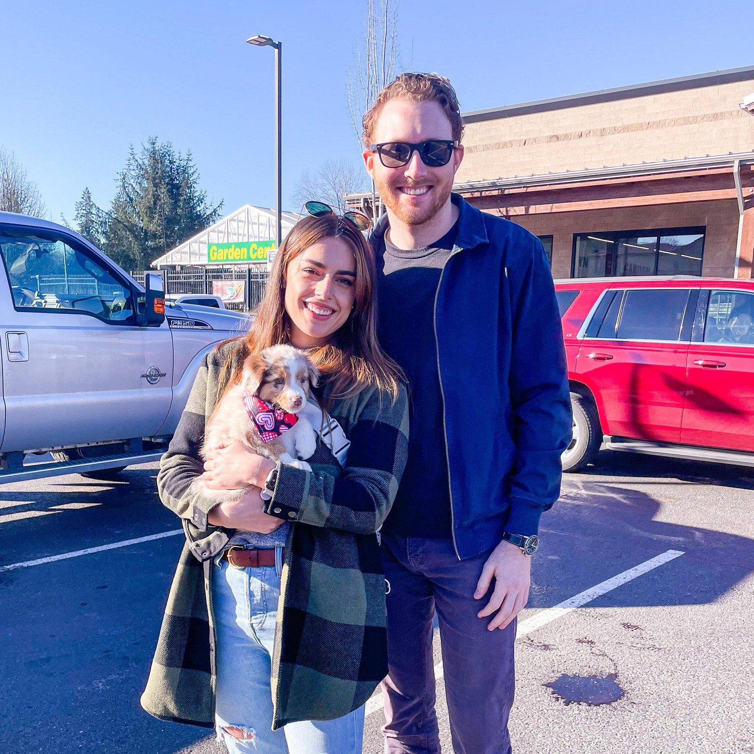 February 2022: Welcoming our dog Checo to our family