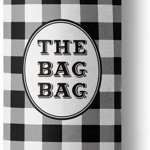 Black White Buffalo Check Plaid Grocery Bags Holder Organizer For Shopping Bags，Wall Mount Plastic Bags Storage Container Dispensers, Kitchen Housewarming Gifts For Women Family Friends Grandma Mom