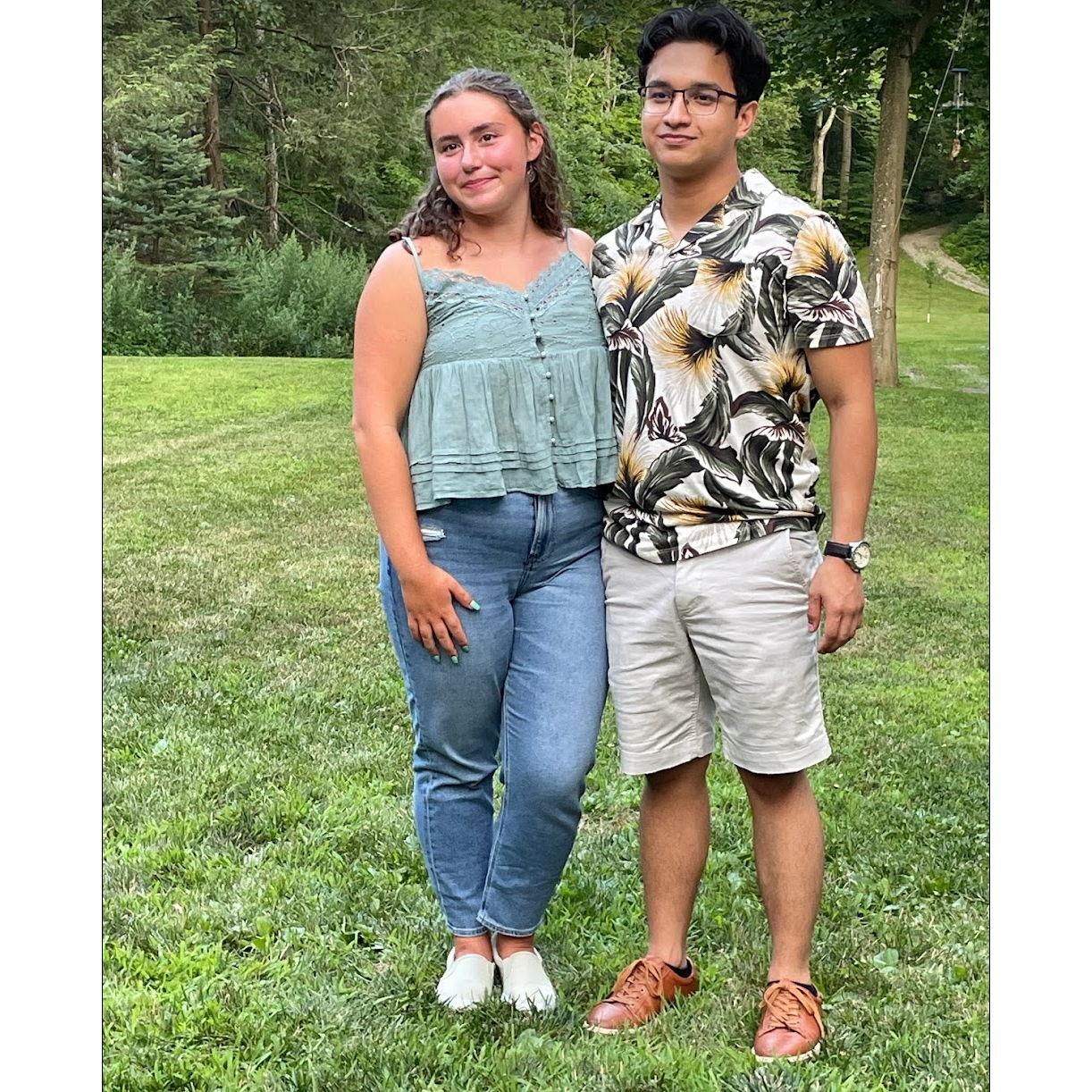 A picture of us from our engagement party!