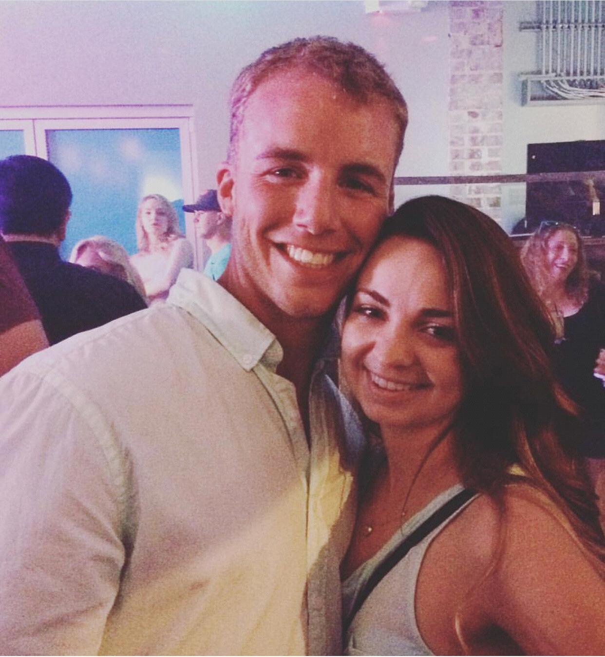 The very first picture Zach and I took together!
