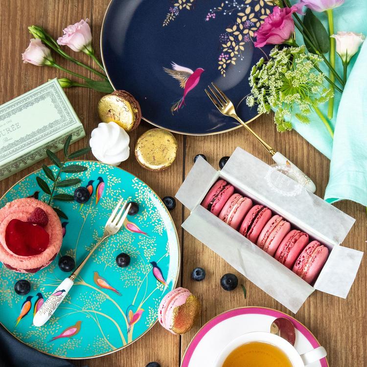 Portmeirion, Sara Miller London Chelsea Assorted Plate, Set Of 4