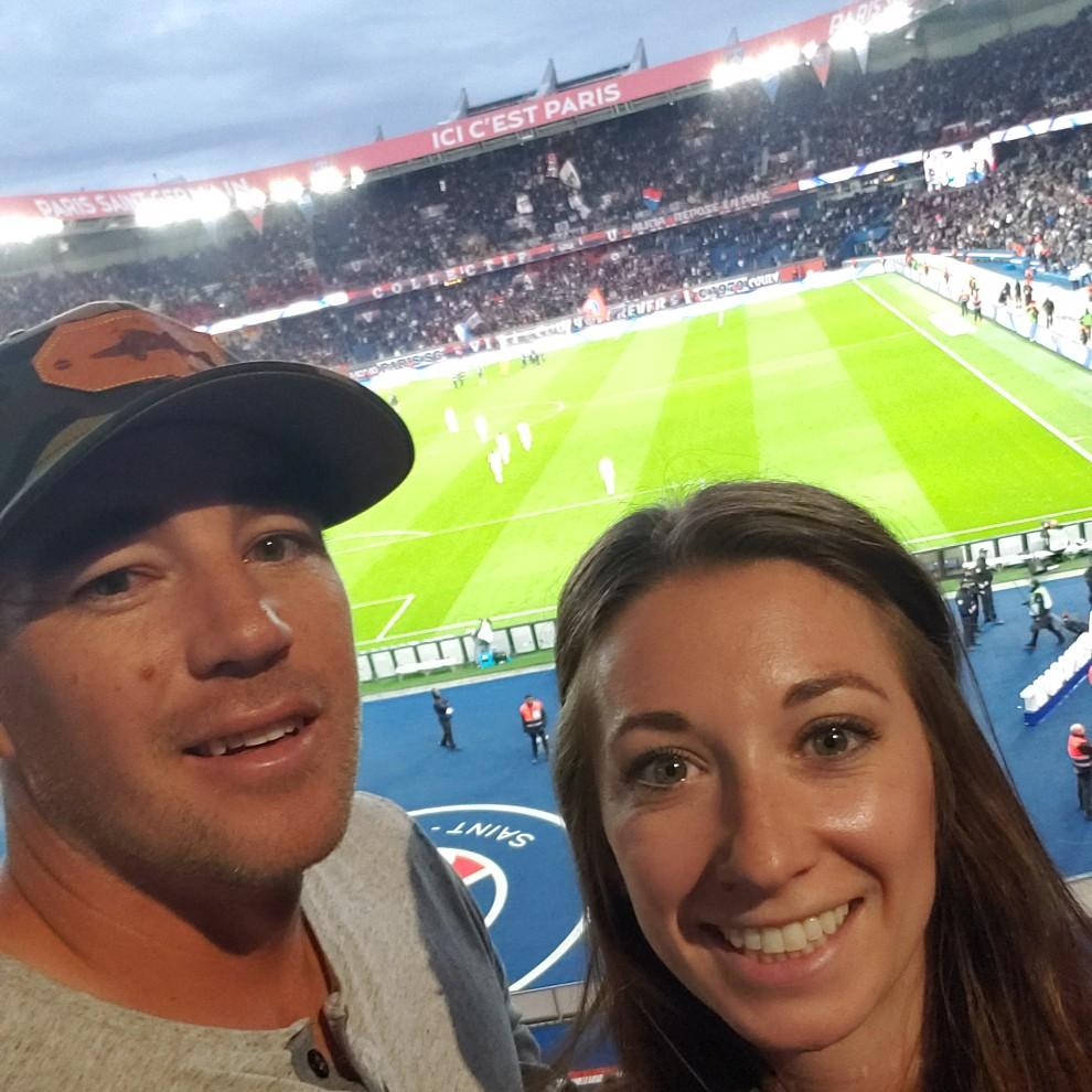 soccer game in Paris