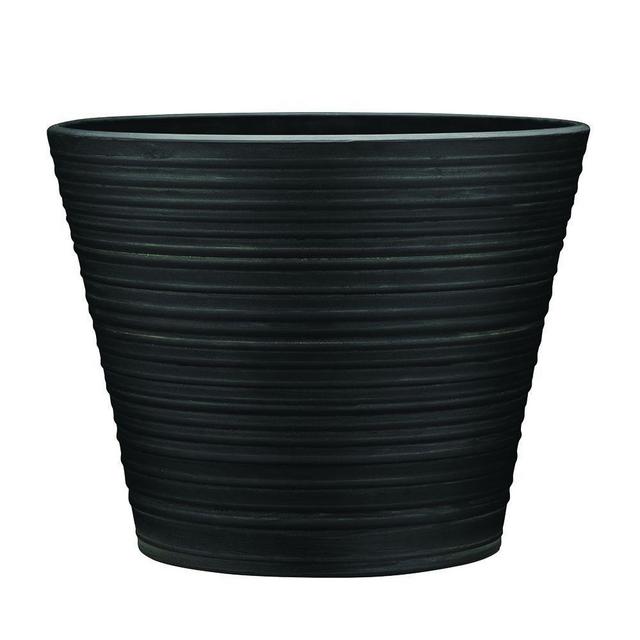Cabana 16 in. Dia Resin Planter