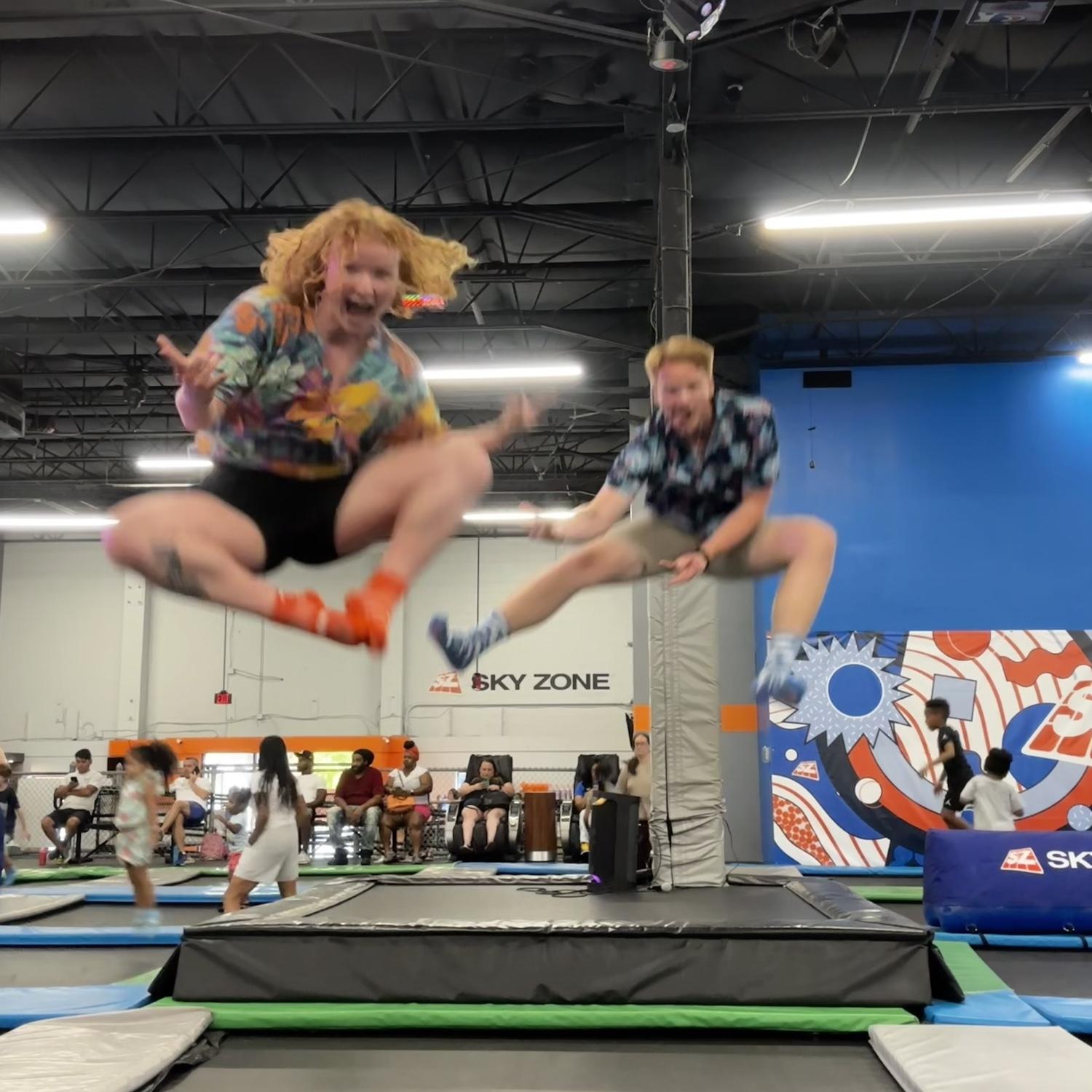 Jumpin around just havin fun!