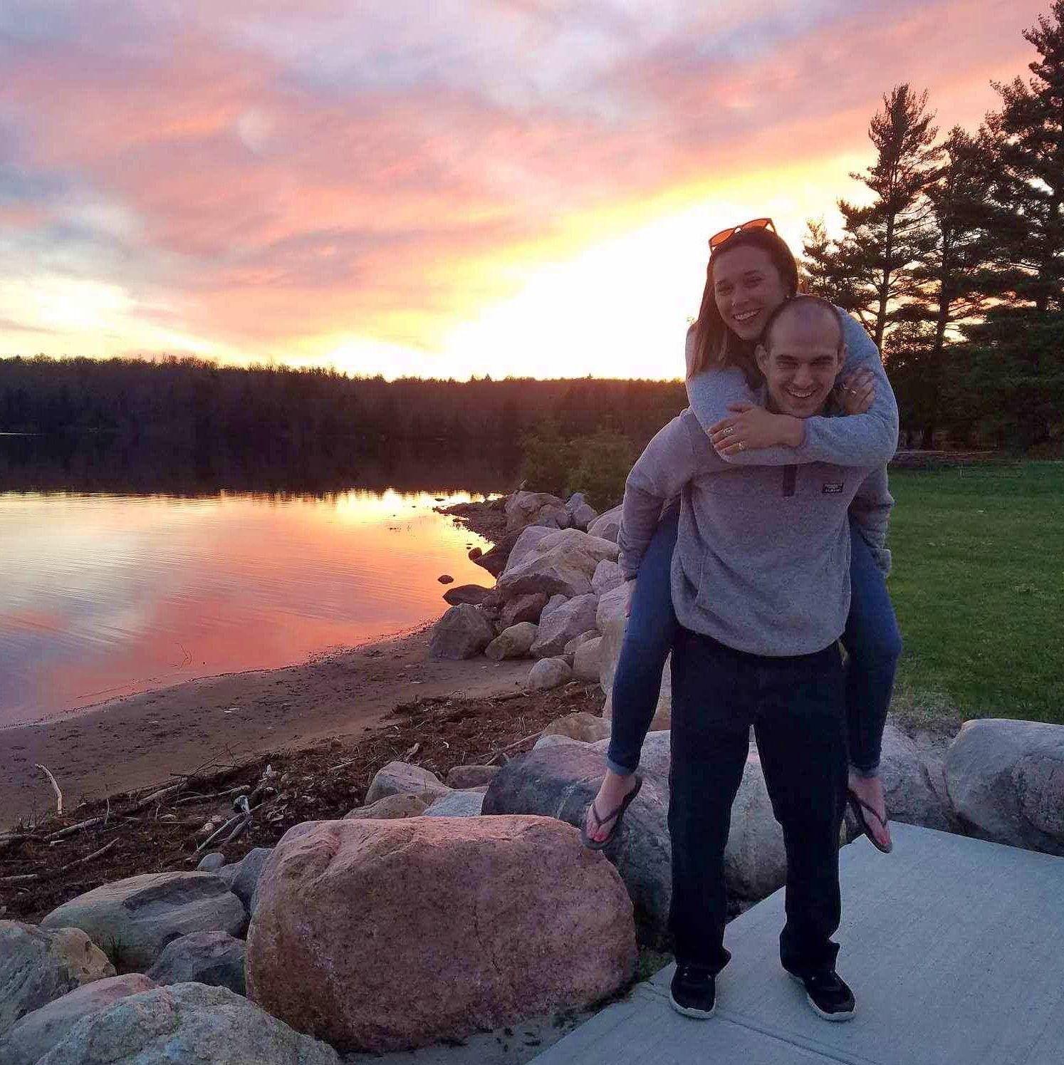 Upstate NY after Jaime’s college graduation.