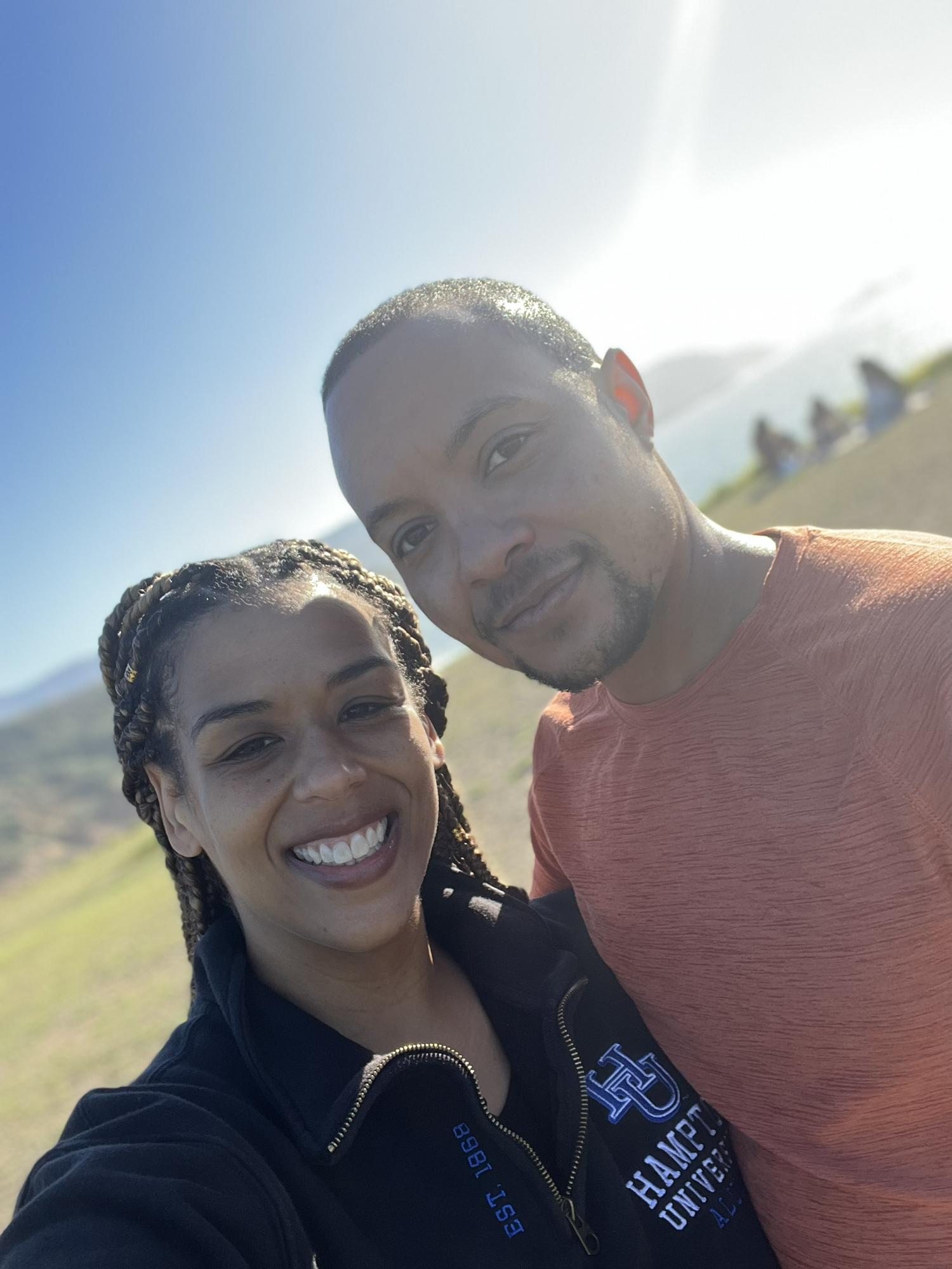 Pacifica, CA. Our first and only hike. 😂