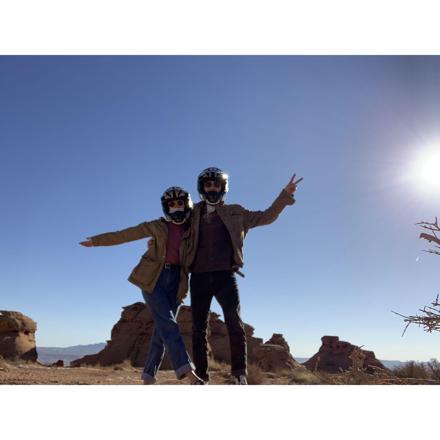 We stopped off on our way to Zion National Park to ride UTV's 'round the mountains | Hurrican, UT | February 2021