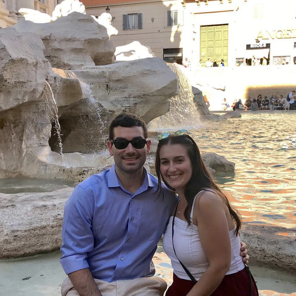 Annie said yes! August 31st, 2018 in Rome Italy.