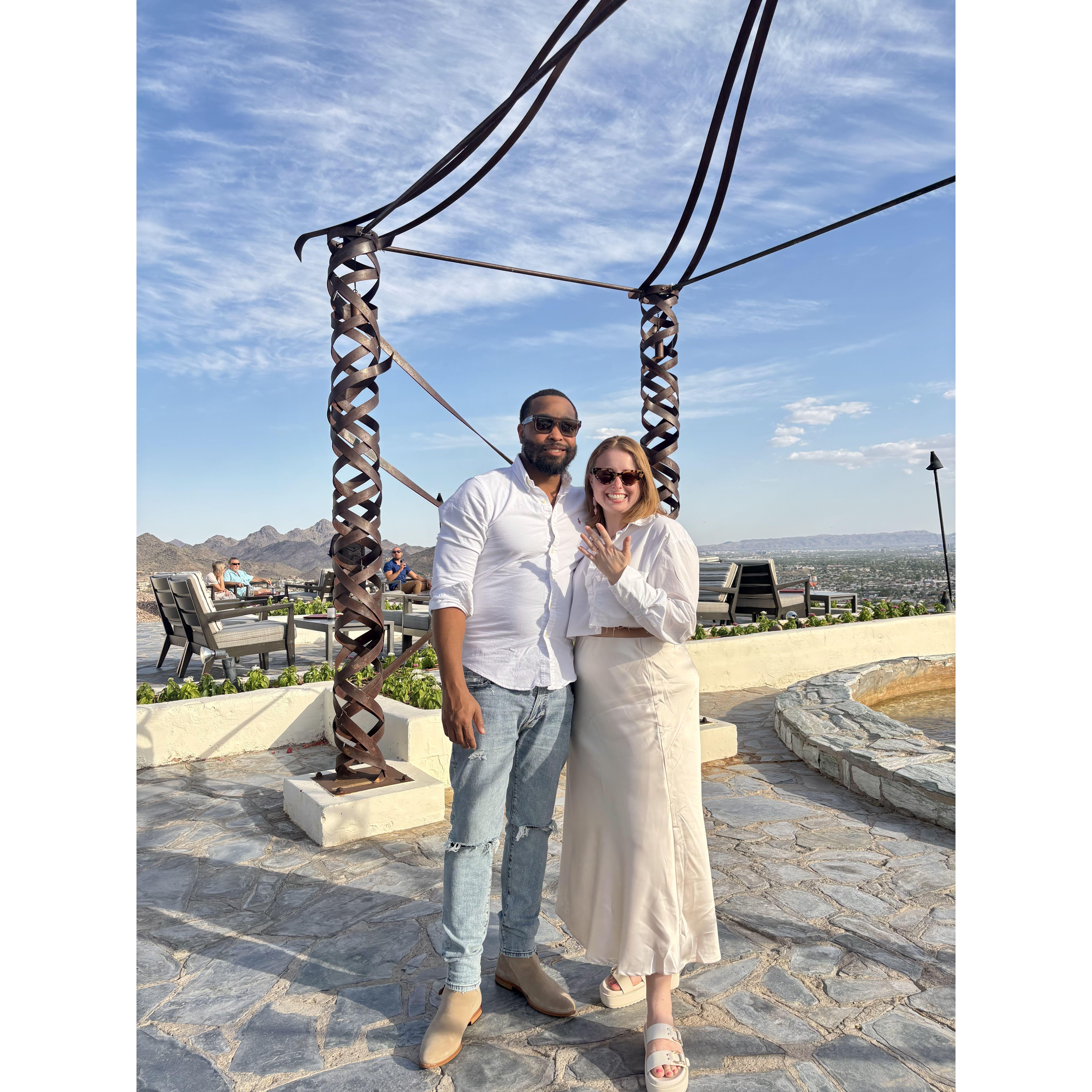 We immediately went inside and grabbed a celebratory drink and starting snapping more photos!