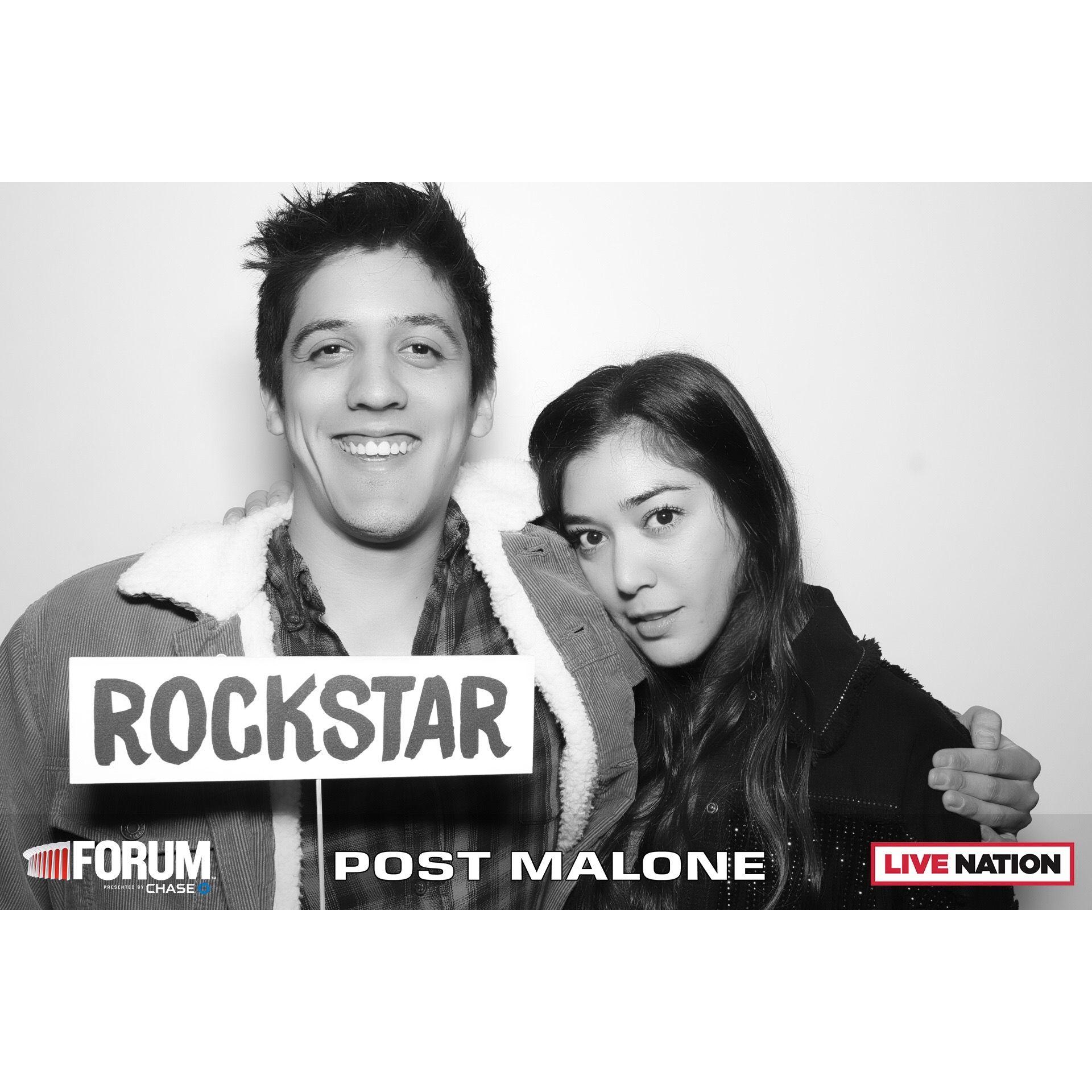 Post Malone concert.