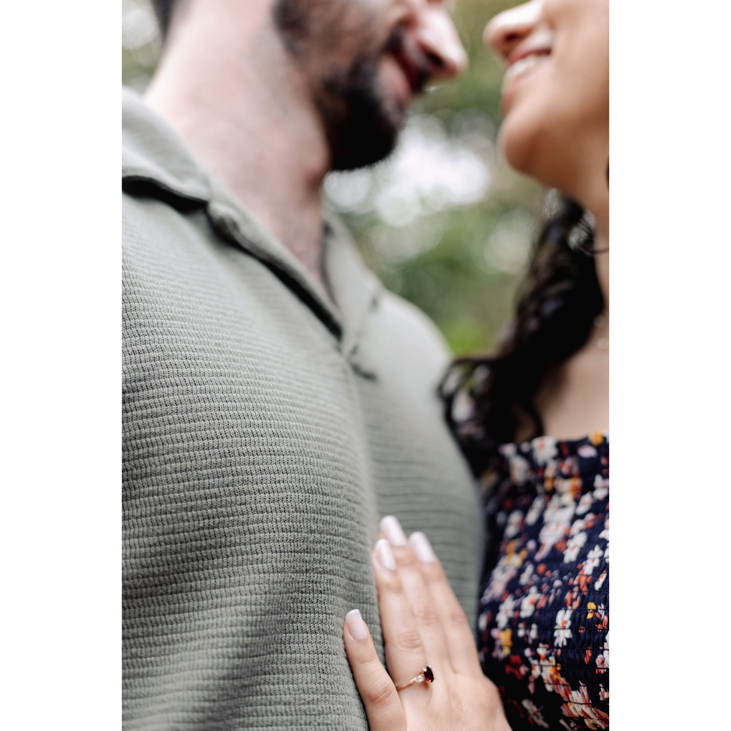 Our engagement photos which we took at the Houston Arboretum.. where David proposed!