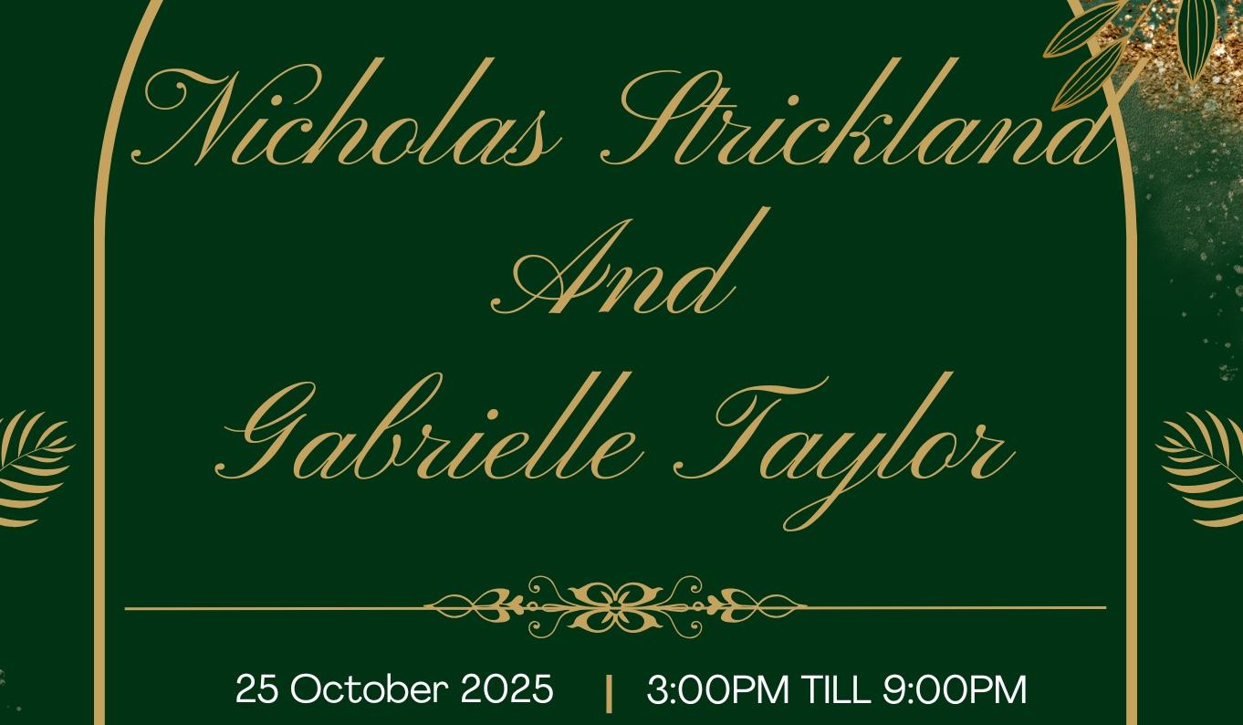 The Wedding Website of Gabrielle Taylor and Nicholas Strickland