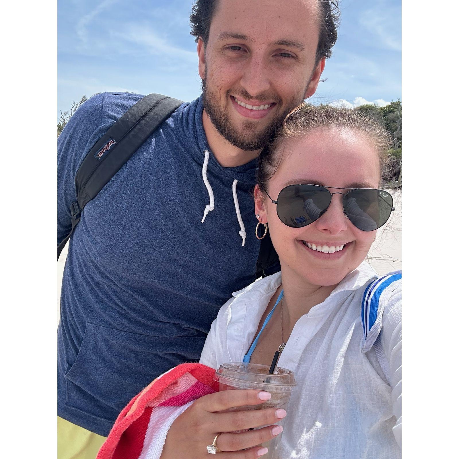 Taken right after we got engaged