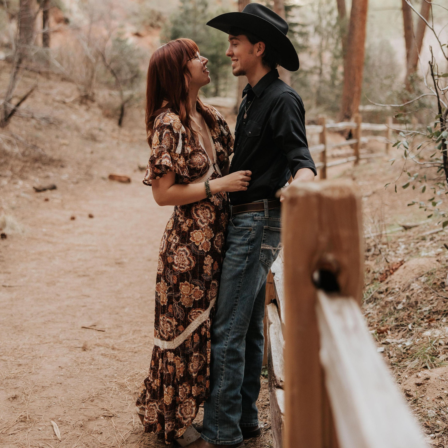 Our engagement photos are super special to us. they were taken in the same place we had our first date!