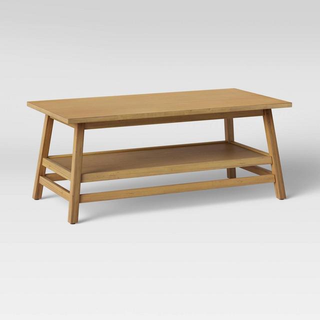 Haverhill Coffee Table Natural - Threshold™
