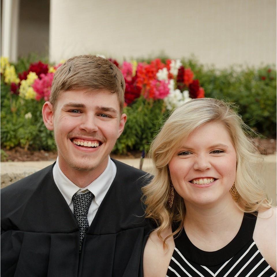 Casey's graduation photos in 2016.