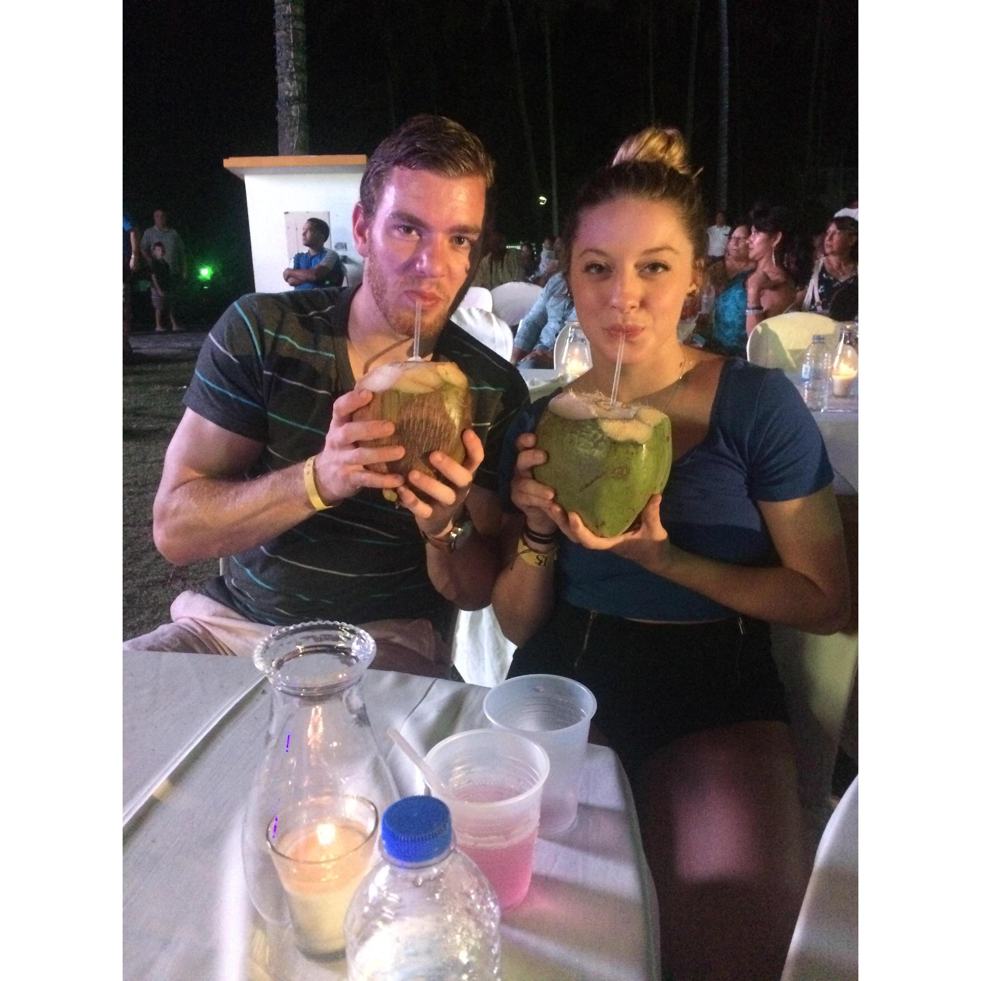 Our first trip together to the Dominican Republic!