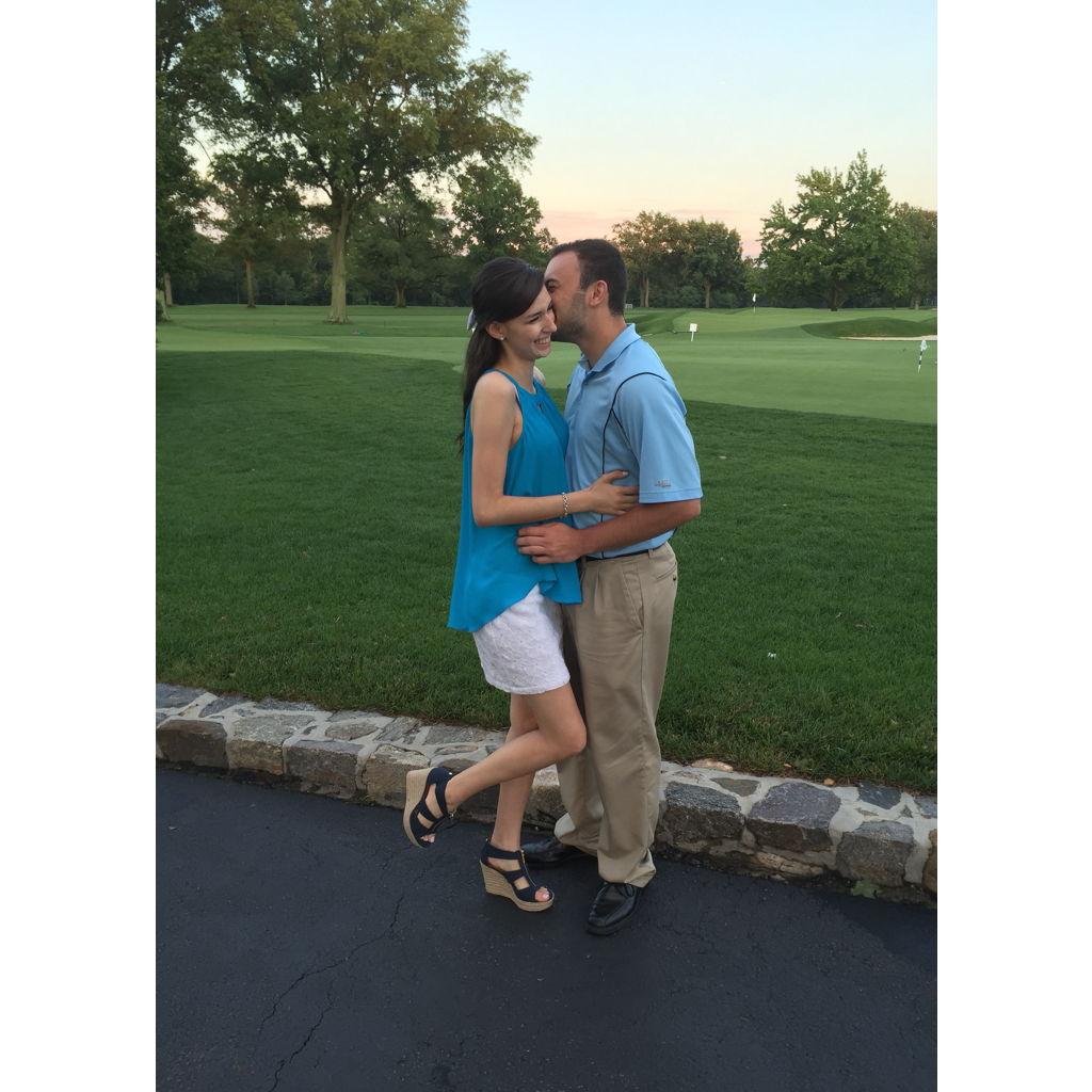 Mike & Natalie at Winged Foot