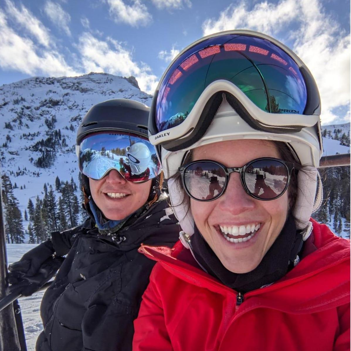 Skiing in Lake Tahoe