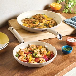 TrueCook Ceramic Plus Induction 2-Piece Frying Pan Set