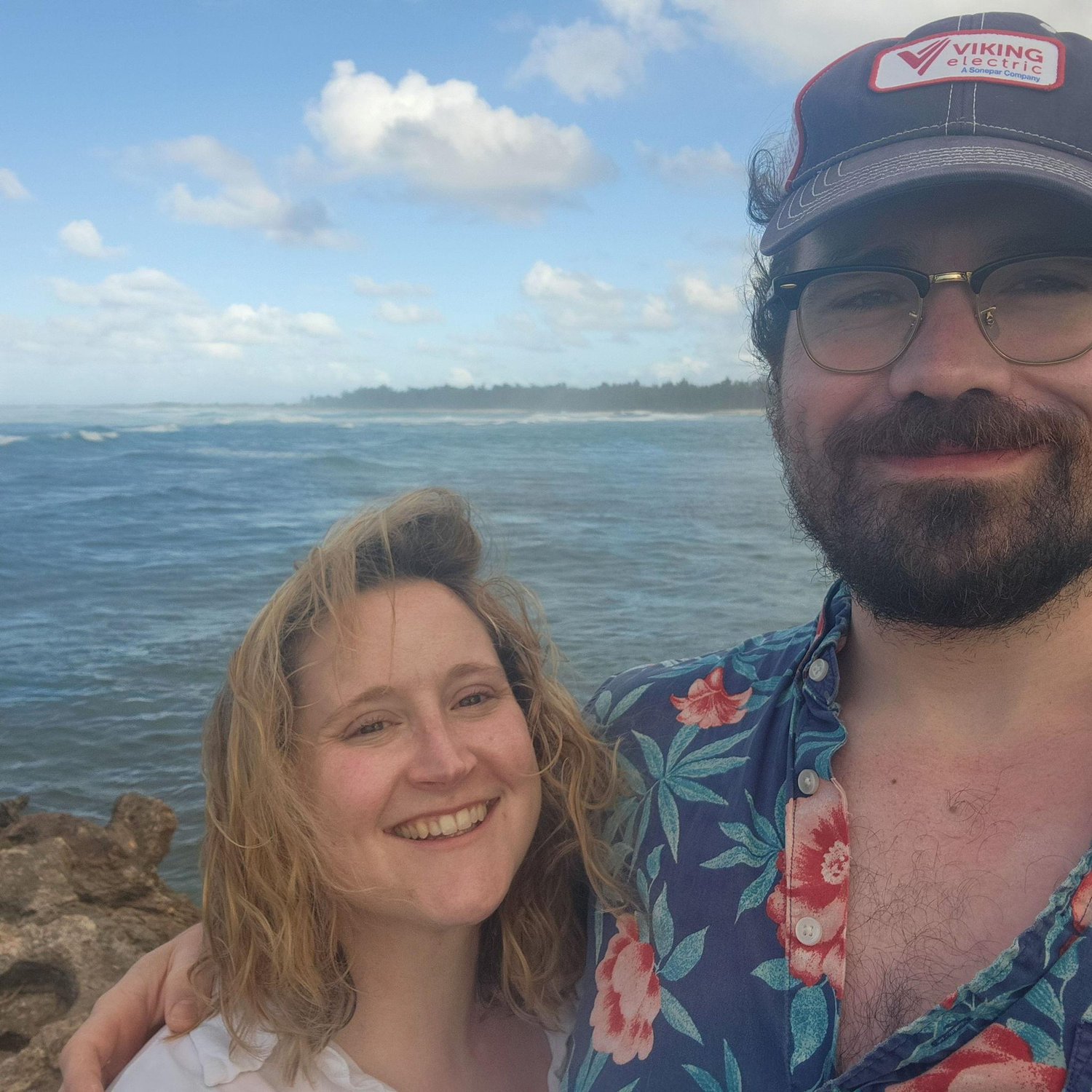 Battling the winds in Hawaii!