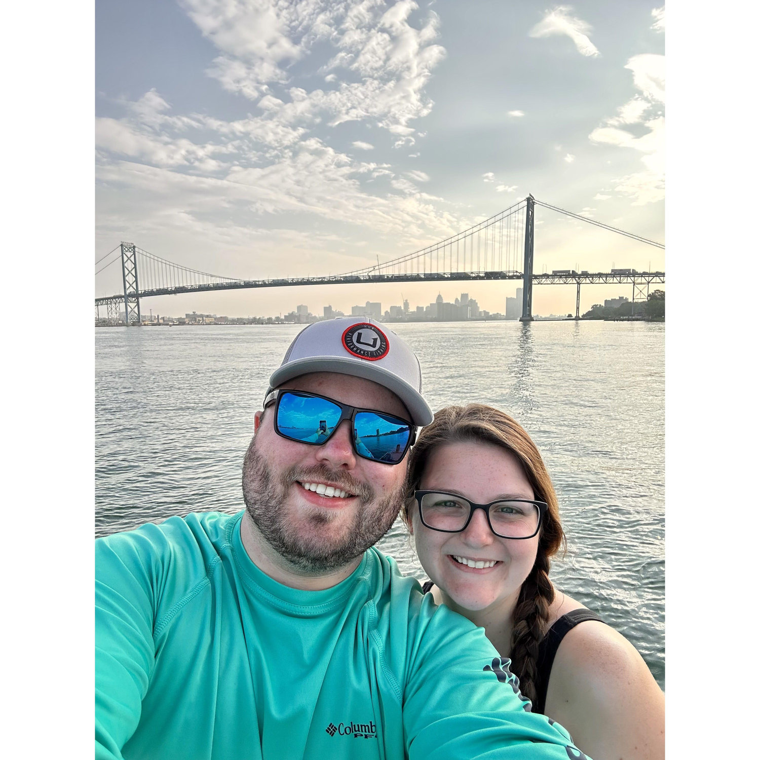 fishing on Lake St. Clair