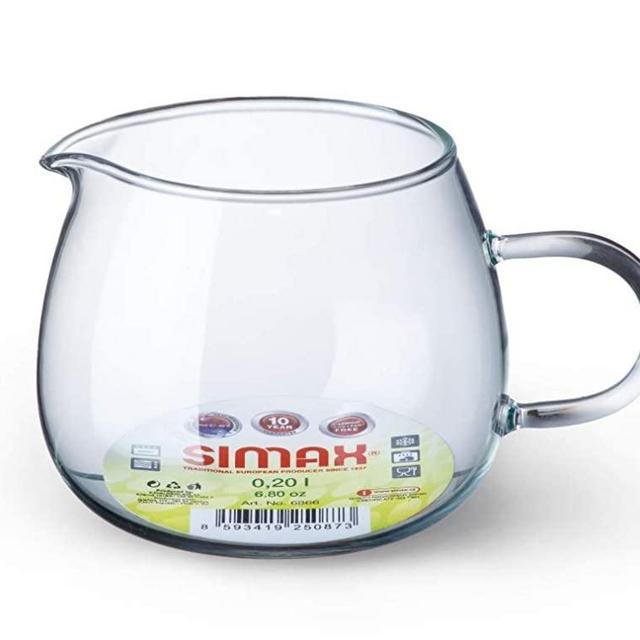  Simax SMALL Glass Pitcher 16 Oz: Borosilicate Glass