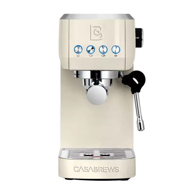 CASABREWS 20 Bar Espresso Machine with Space Saving Design - Yellow